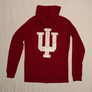 PINK Indiana Hoosiers Full-zip Hoodie
